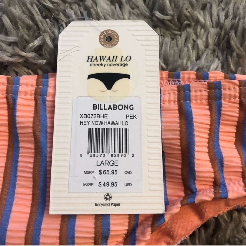 Billabong 💜 Bikini Set Hey Now Mini Crop XL - Picture 14 of 14